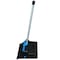 Impact Products LobbyMaster Plastic Dust Pan, 11.72 in. Wide, 31 in. PVC Handle, Blue/Black T0013-01 - alternate 2
